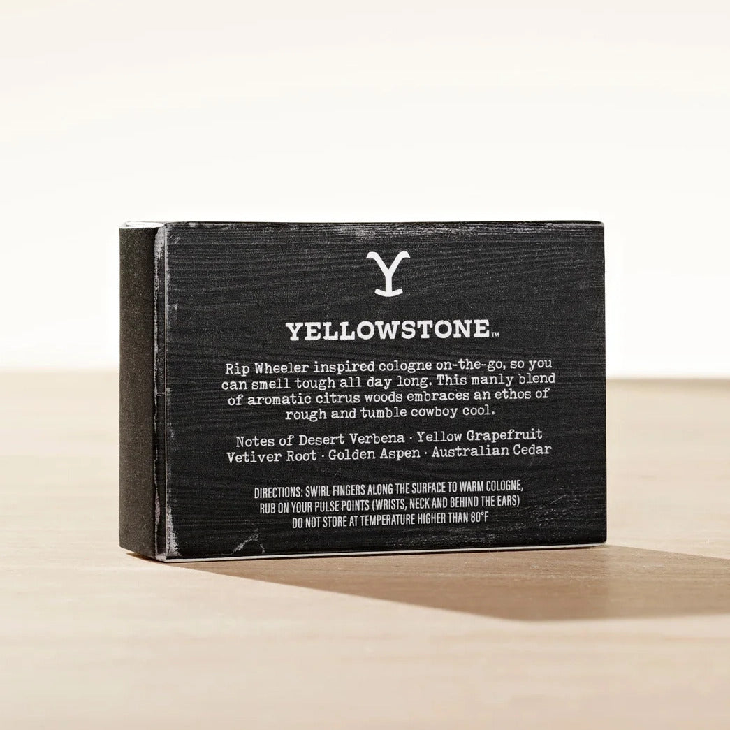 Tru Western Mens Yellowstone Solid Cologne 6oz