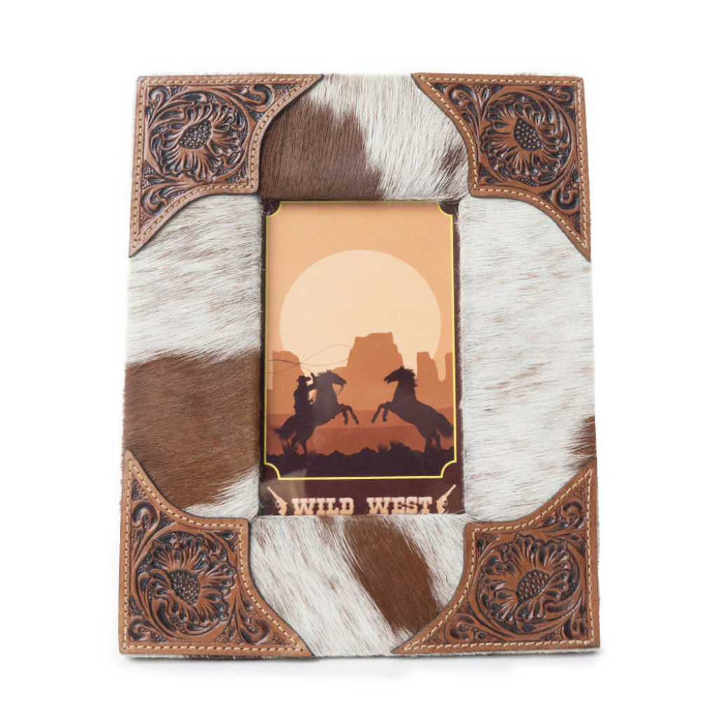 Tumbleweed Trail Photo Frame - Brown/White
