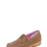 Twisted X Womens Cactus Cell Stretch Slip On - Brown/Multi