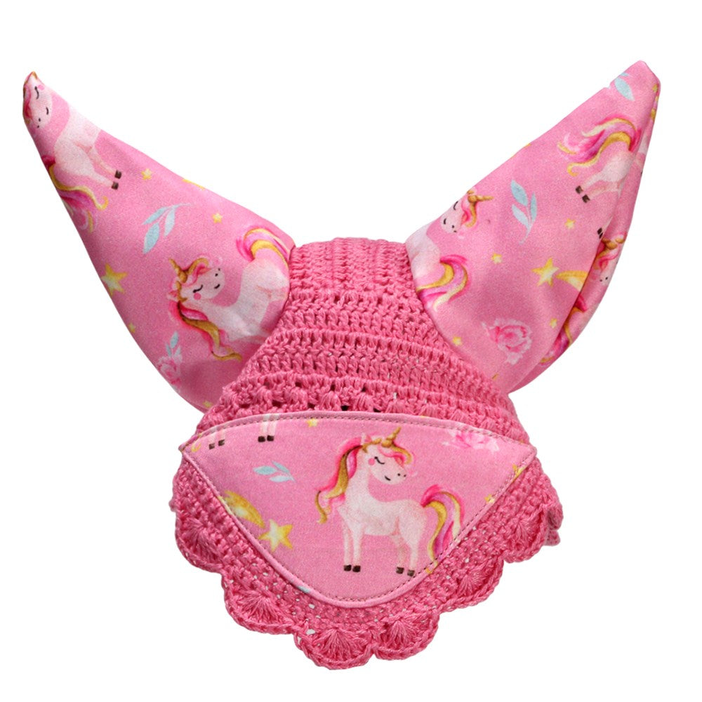 Unicorn Ear Bonnet - Pink Unicorn