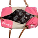 Wandermark Vintage Traveller Bag - Pink