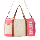 Wandermark Vintage Traveller Bag - Pink