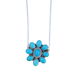 Wild Brumby Co. Blossom Snow Daisy Necklace