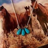 Wild Brumby Co. Blossom High Country Trio Necklace
