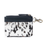 Wildflowers of the Prarie Credit Card Holder - Black