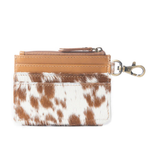 Wildflowers of the Prarie Credit Card Holder - Brown