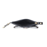 Wildflowers of the Prarie Credit Card Holder - Black