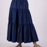 Swanndri Womens Scarborough Gathered Skirt - Tidal Teal