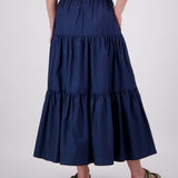 Swanndri Womens Scarborough Gathered Skirt - Tidal Teal
