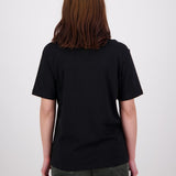 Swanndri Womens Script Printed Tee - Black/White