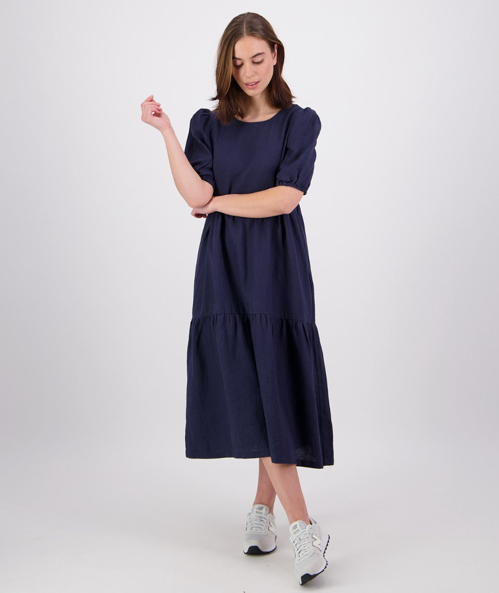 Swanndri Womens Shelly Maxi Dress - Navy