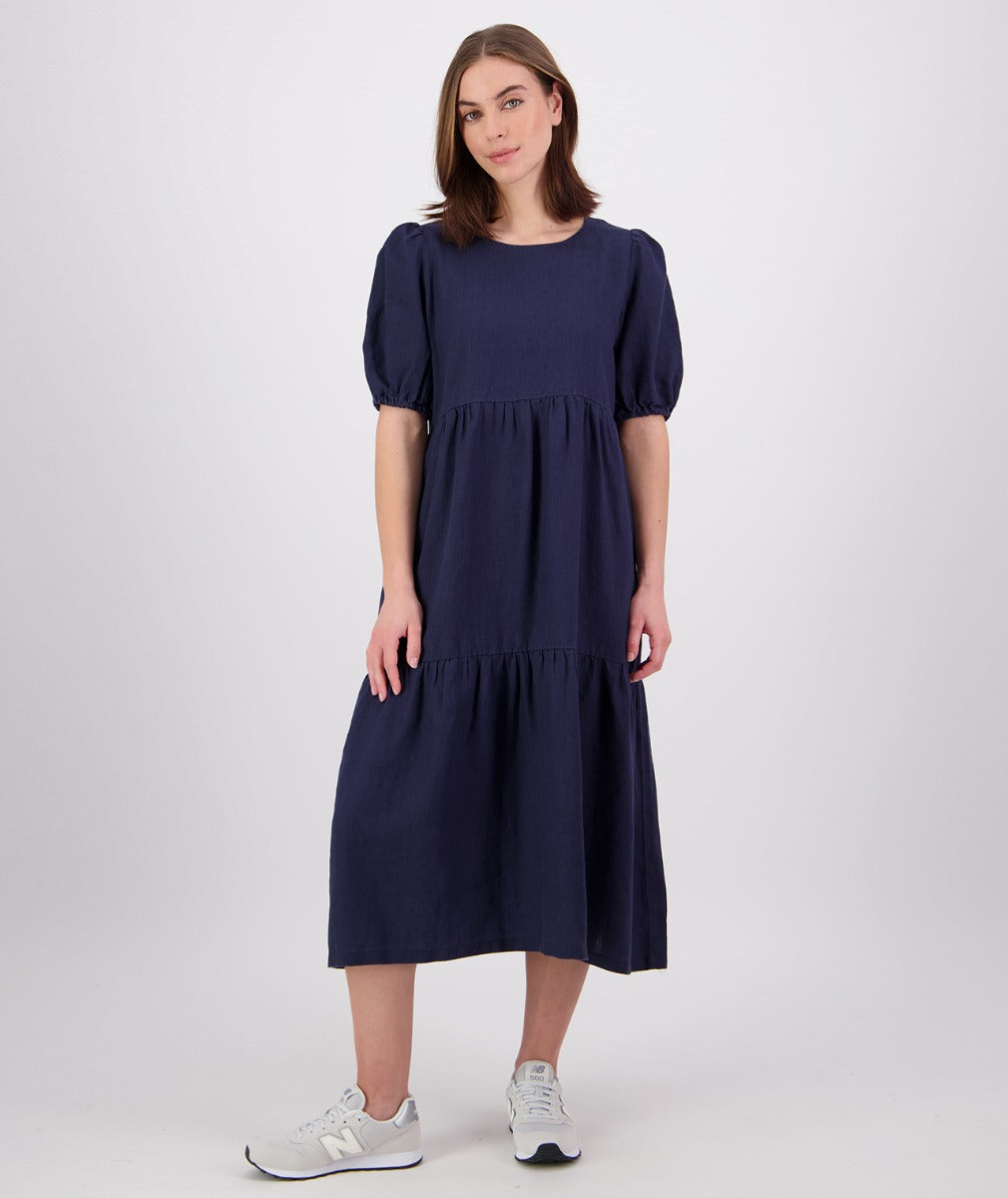 Swanndri Womens Shelly Maxi Dress - Navy