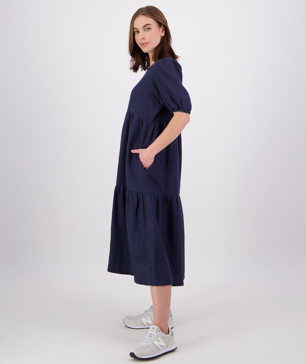 Swanndri Womens Shelly Maxi Dress - Navy