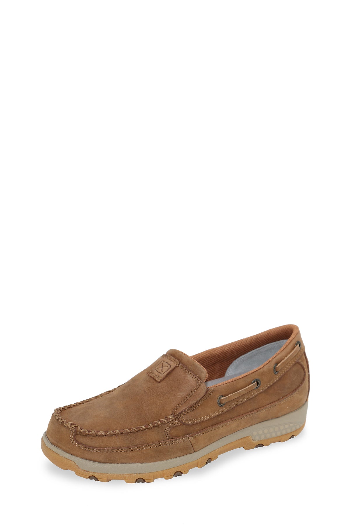 Twisted X Womens Cell Stretch Slip On Mocs - Brown