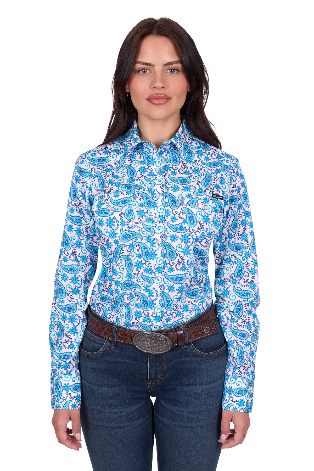 Wrangler Womens Alissa Shirt - Blue