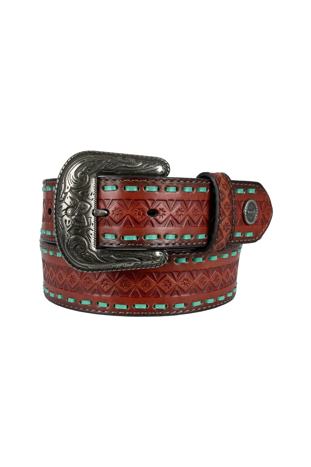 Wrangler Alyssa Belt - Mahogany
