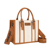 Wrangler Boston Stitch Crossbody Bag - Natural/Tan