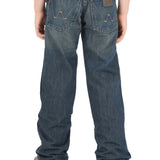 Boys Retro Western Relaxed Boot Jean Night Sky