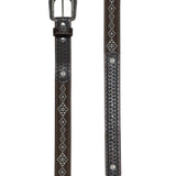 Wrangler Brayson Belt - Dark Tan