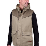 Wrangler Mens Cain Vest - Stone