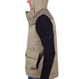 Wrangler Mens Cain Vest - Stone