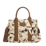 Wrangler Camo Print Crossbody Bag - Tan