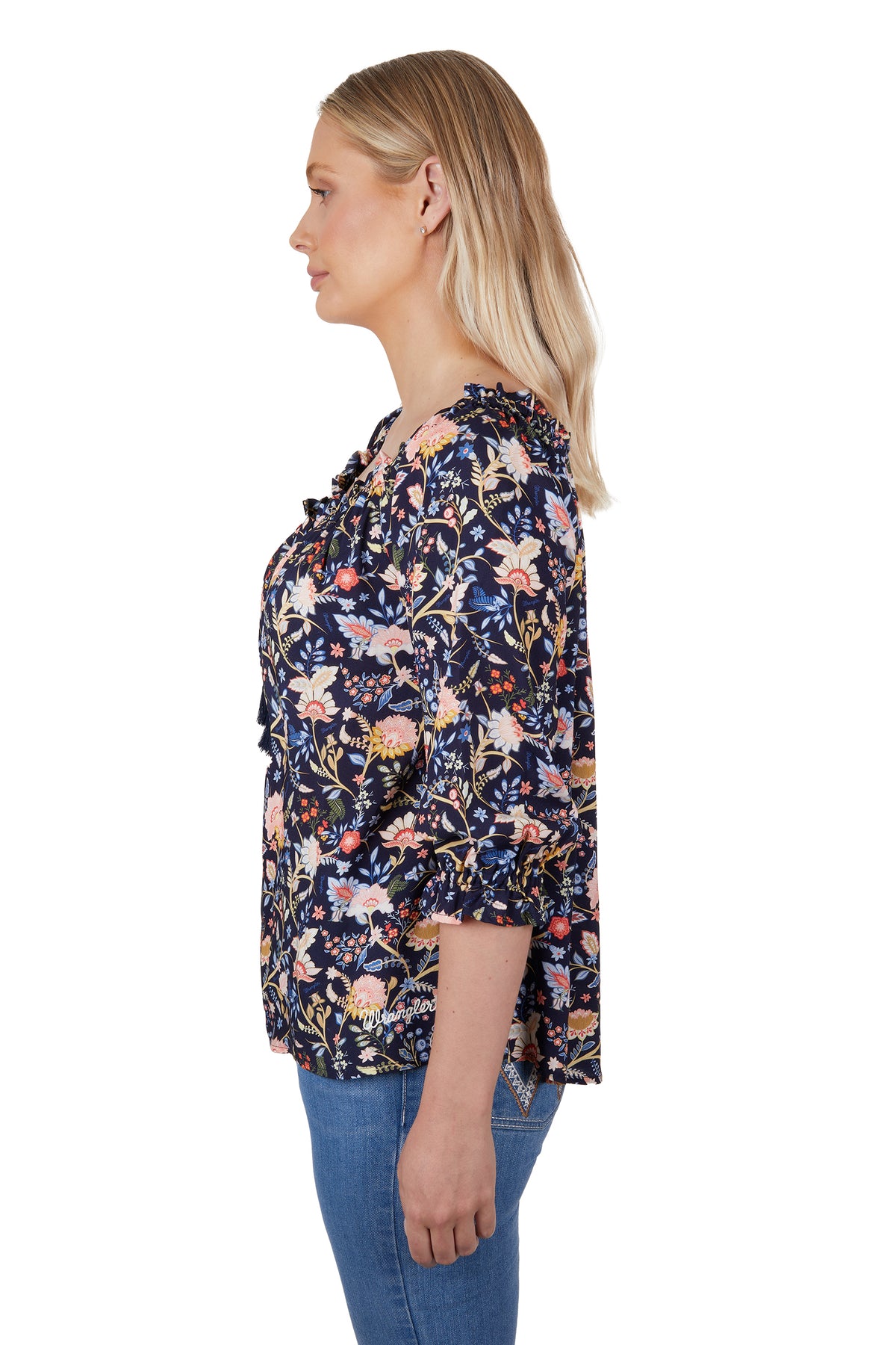 Wrangler Womens Cassidy Blouse - Multi