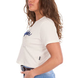 Wrangler Womens Cindy Crop Tee - Cream