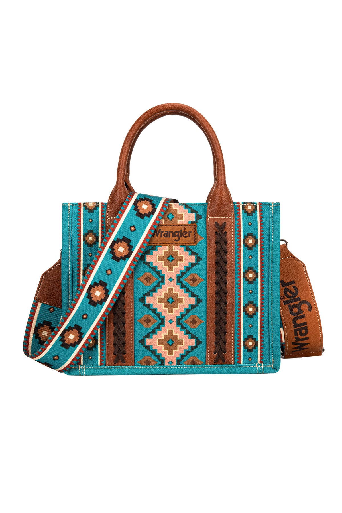 Wrangler Southwestern Crossbody Bag - Aqua