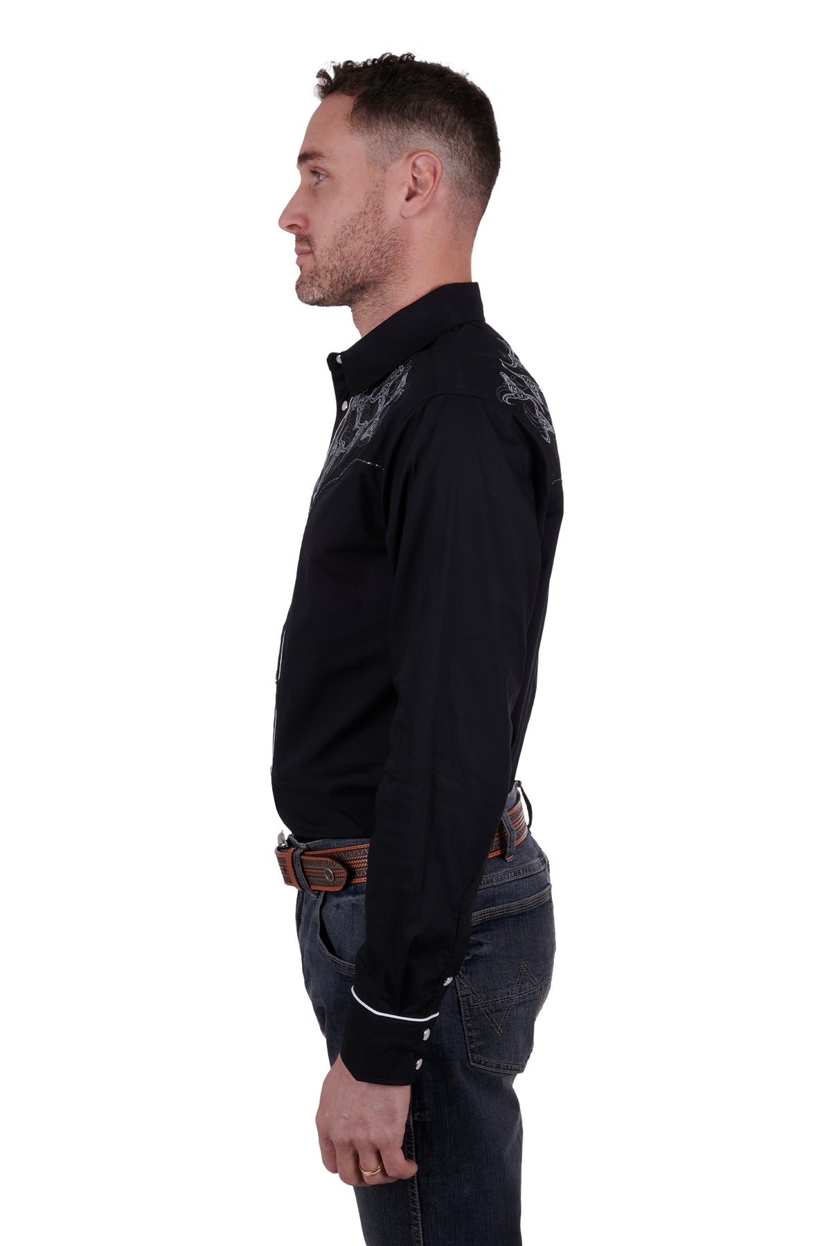 Wrangler Mens Dalton Shirt - Black