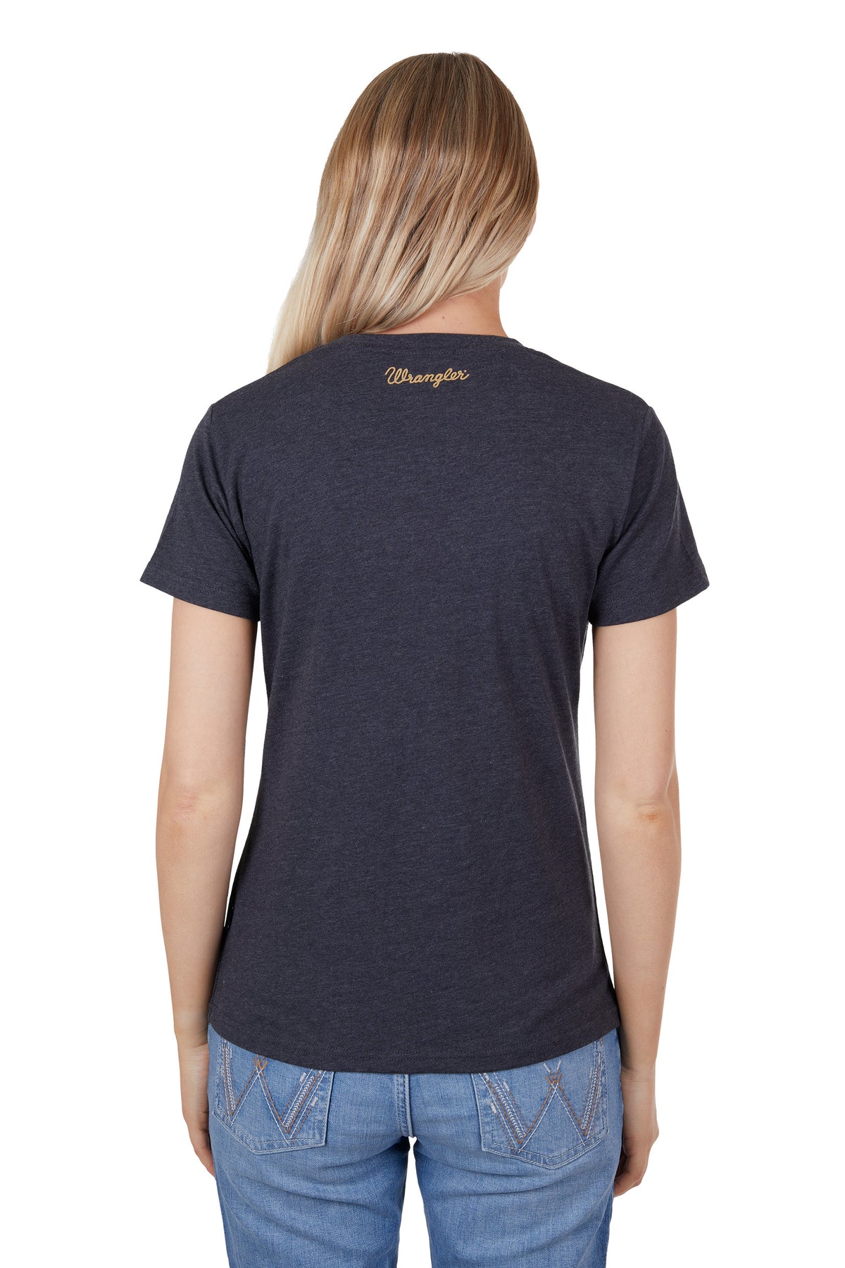 Wrangler Womens Jayde Tee - Charcoal Marle