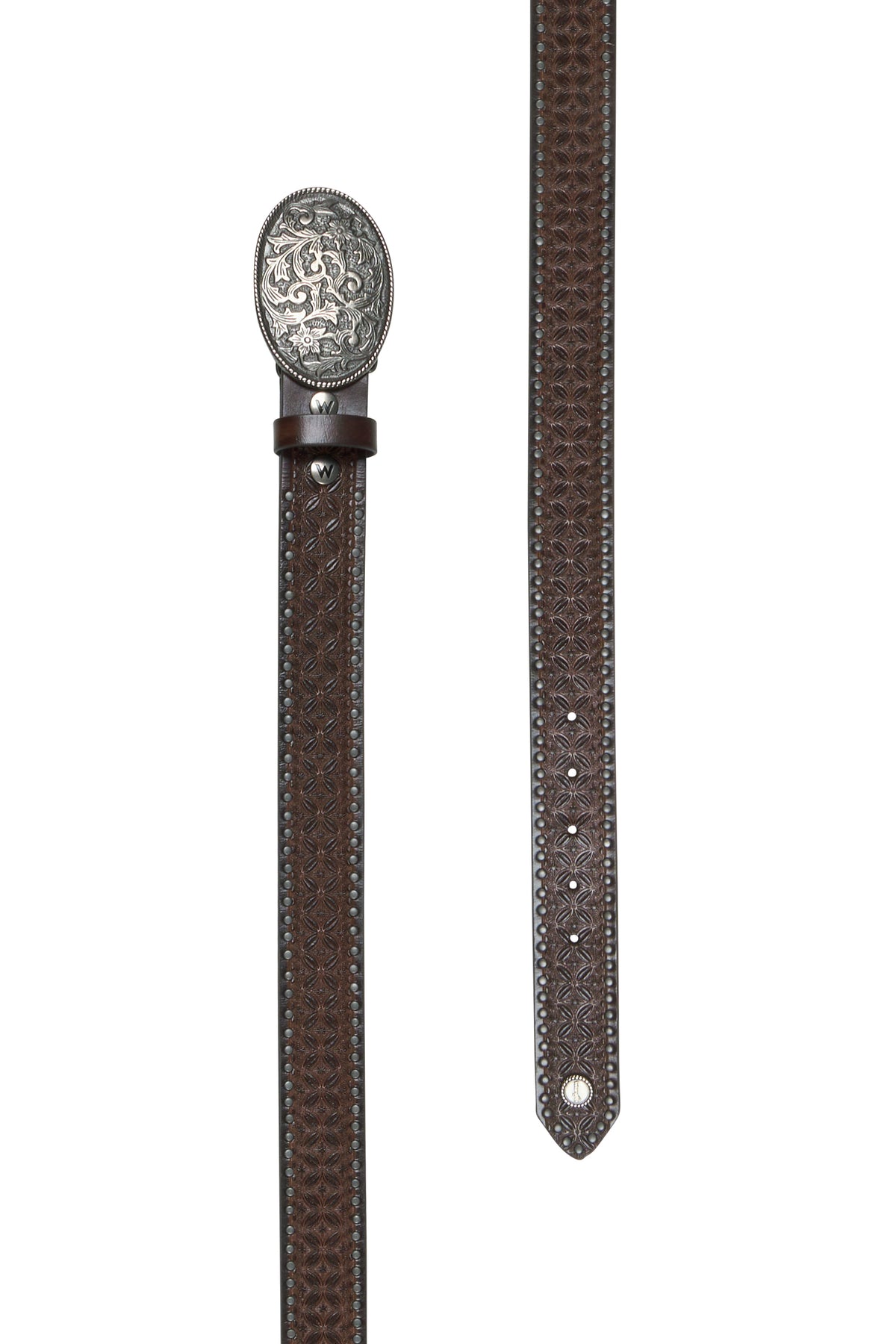 Wrangler Drew Belt - Dark Tan