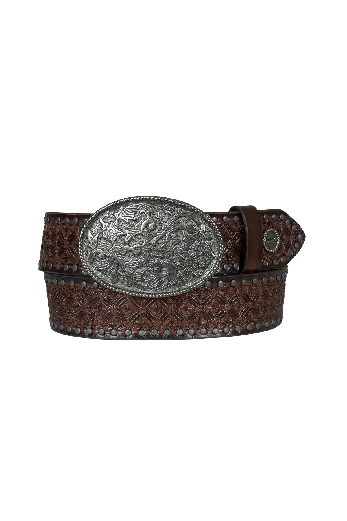 Wrangler Drew Belt - Dark Tan
