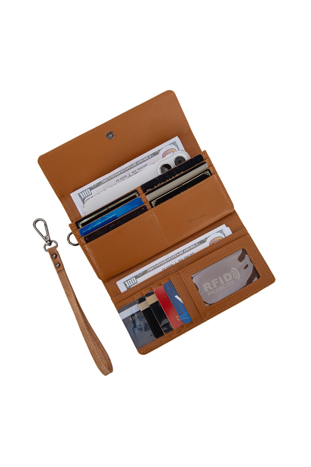 Wrangler Harper Aztec Wallet - Tan