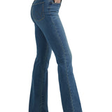 Wrangler Womens High Rise Boot Cut Jean