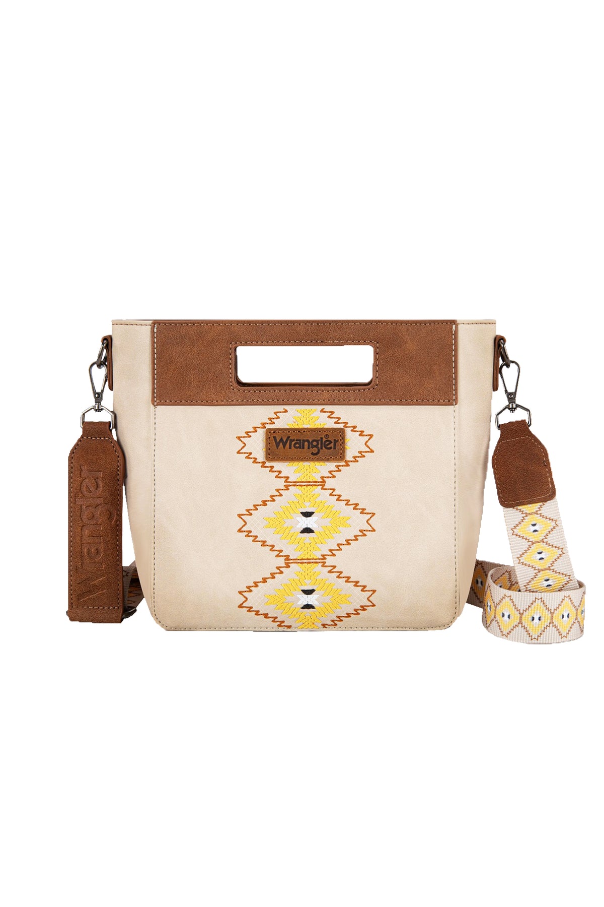 Wrangler Inez Embroidery Bag - Natural
