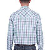 Wrangler Mens Jacob Shirt - Green/White