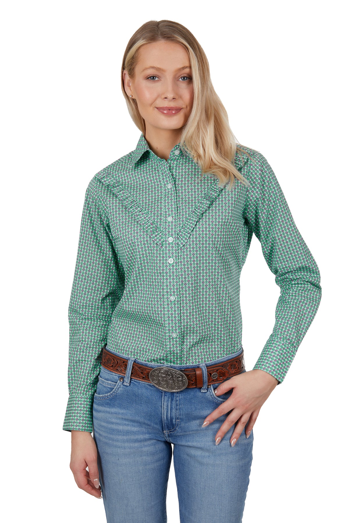 Wrangler Womens Jenna Shirt - Multi