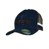 Wrangler Joel High Profile Trucker Cap - Navy