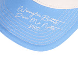 Wrangler Josie High Profile Cap - Cream/Light Blue