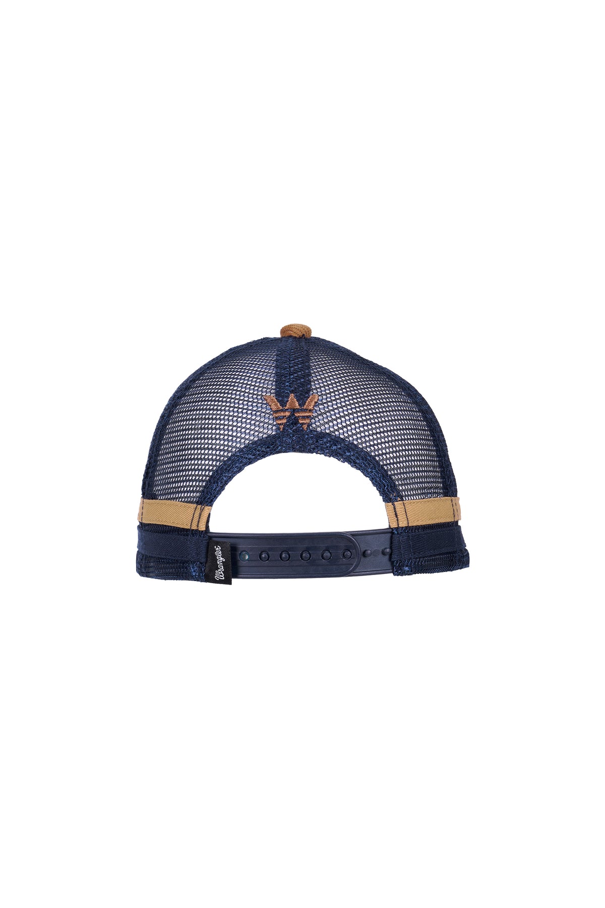 Wrangler Kids Conner Trucker Cap - Tan/Navy
