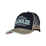 Wrangler Layton High Profile Cap - Black/Sage