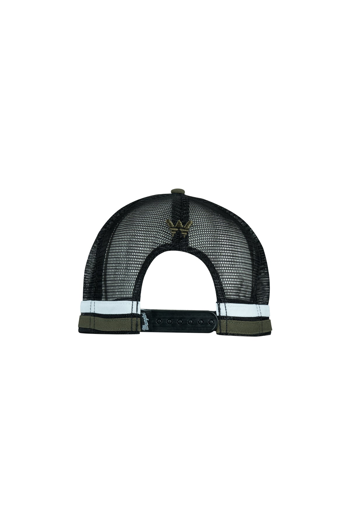 Wranlger Logo High Profle Trucker Cap - Cypress