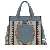 Wrangler Lucia Buckle Handle Bag - Blue