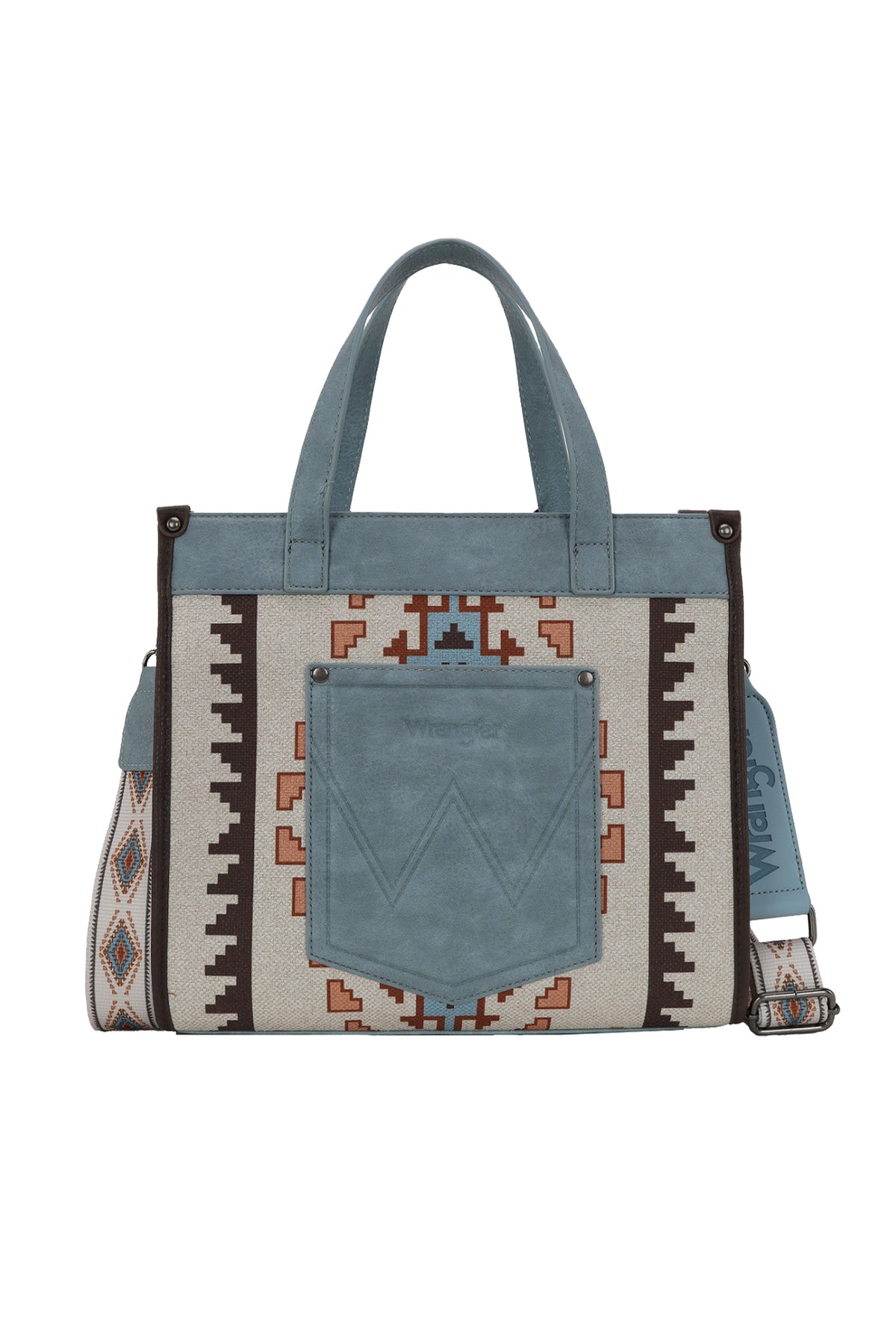 Wrangler Lucia Buckle Handle Bag - Blue