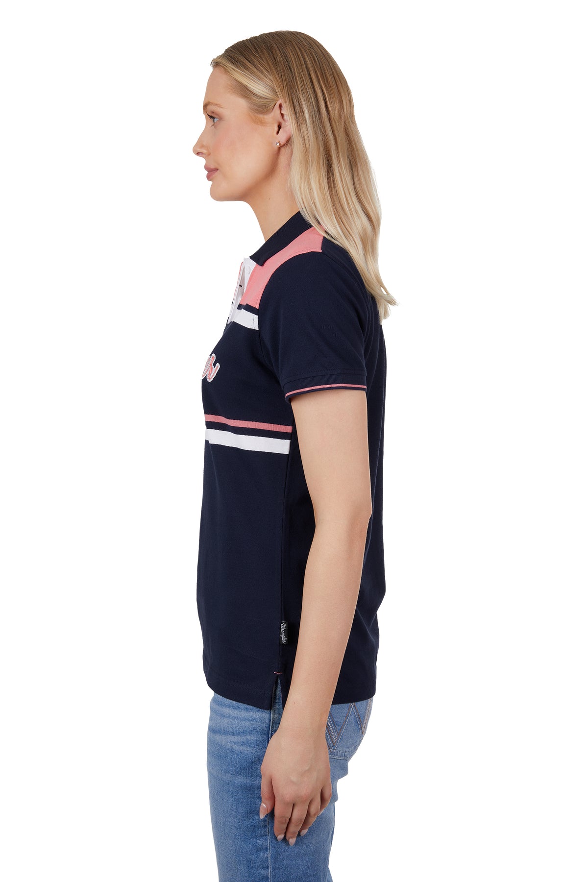 Wrangler Womens Lucy Polo - Coral