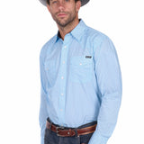 Wrangler Mens Lee Shirt - Blue/Navy