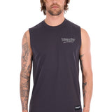 Wrangler Mens Paul Muscle Tank - Charcoal