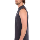 Wrangler Mens Paul Muscle Tank - Charcoal