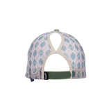 Wrangler Nat High Profile Ponytail Trucker Cap - Sage/Off white
